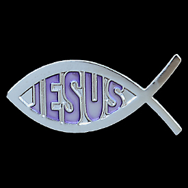 Pin Jesus Fish