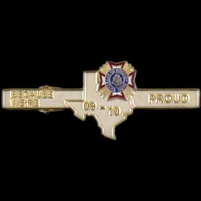 Custom Tie Bars For Veterans And Active Military 4heros - lapell because were proud