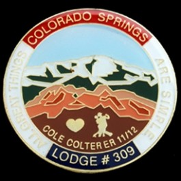 Pin Cole Colter ER CO Springs