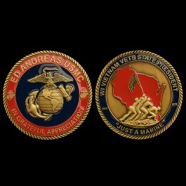 Coin Ed Andreas USMC