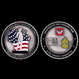 Coin WI Army Natl Guard 64th Troop