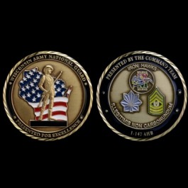 Coin Wisco Army Natl Guard
