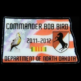 Pin VFW Comm Bob Bird