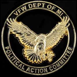 Pin VFW Eagle Political Action