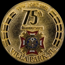 Pin 75th VFW Post Villa Park IL