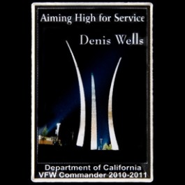 Pin Denis Wells Aiming High