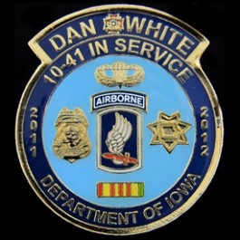 Pin VFW Dan White