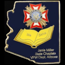 Pin VFW Janie Miller