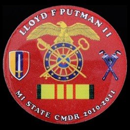 Pin VFW Lloyd F Putman II