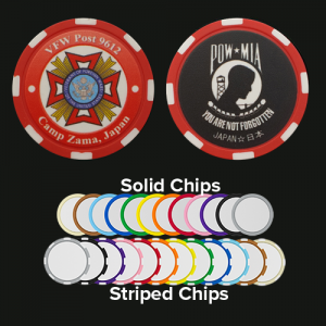 Clay Fundraising Chips