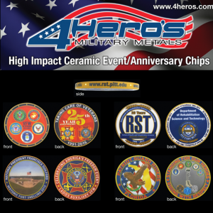 High Impact Ceramic Event Anniversary Chips
